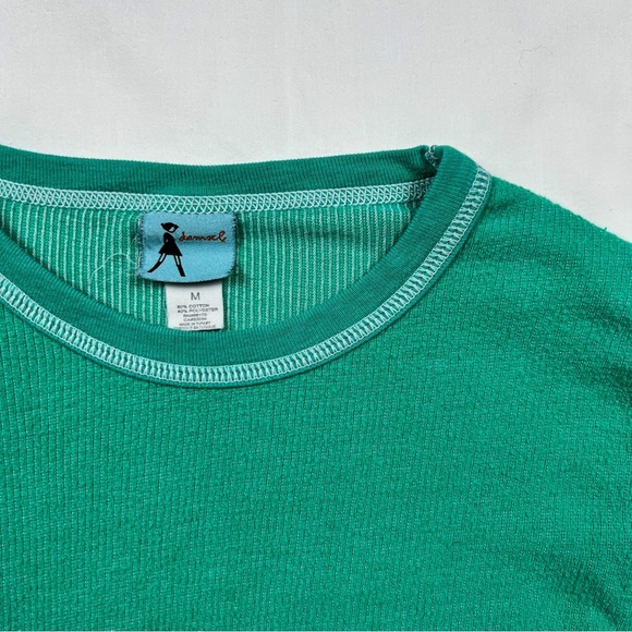 Y2K Waffle Knit Thermal Long Sleeve - Picture 3 of 6